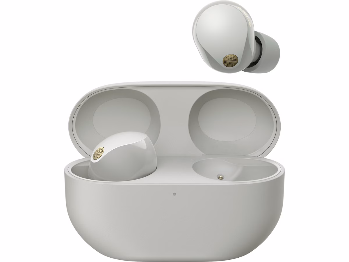 Sony WF-1000XM5 - Earbuds - Silver