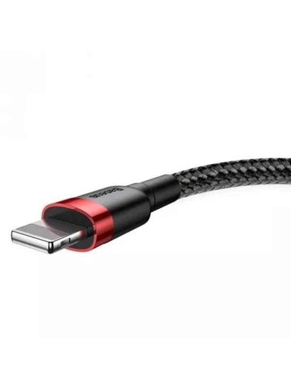 Baseus Cafule USB Lightning Cable 2.4A 0.5m (Red+Black)