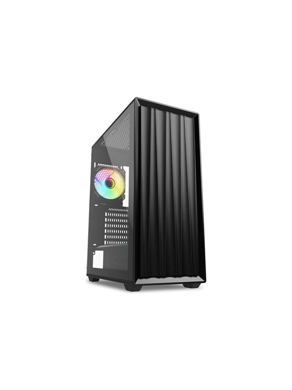 Sharkoon VK3 RGB - tower - ATX - Kabinett - Tower - Svart
