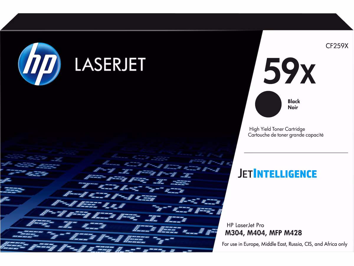 HP Toner 59X Sort