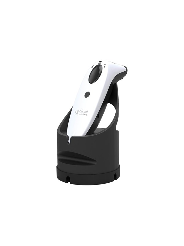 Socket Scan S740 1D/2D Universal Barcode Scanner (White) with Charging Dock (Black)