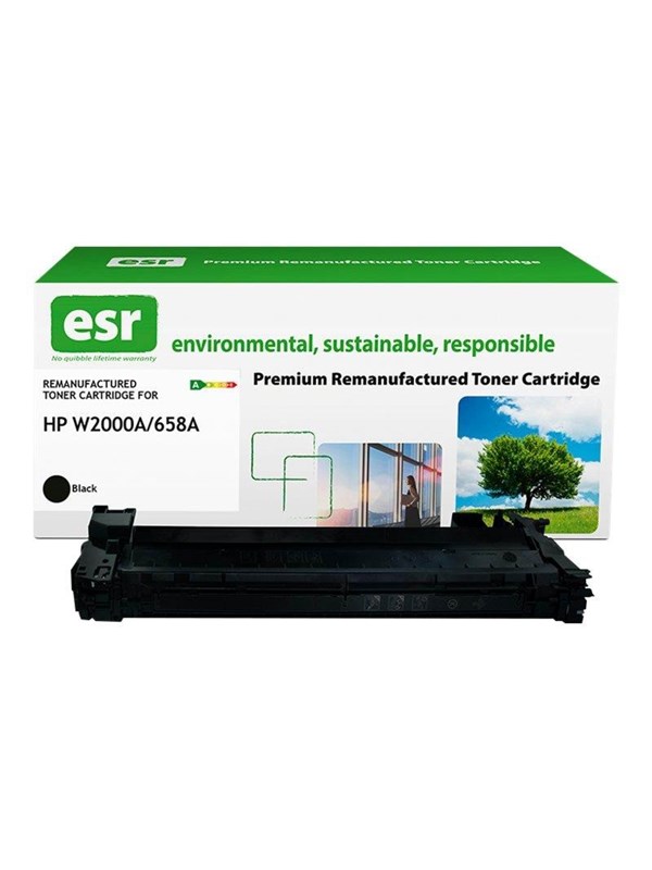 ESR - black - compatible - remanufactured - toner cartridge (alternative for: HP 658A)