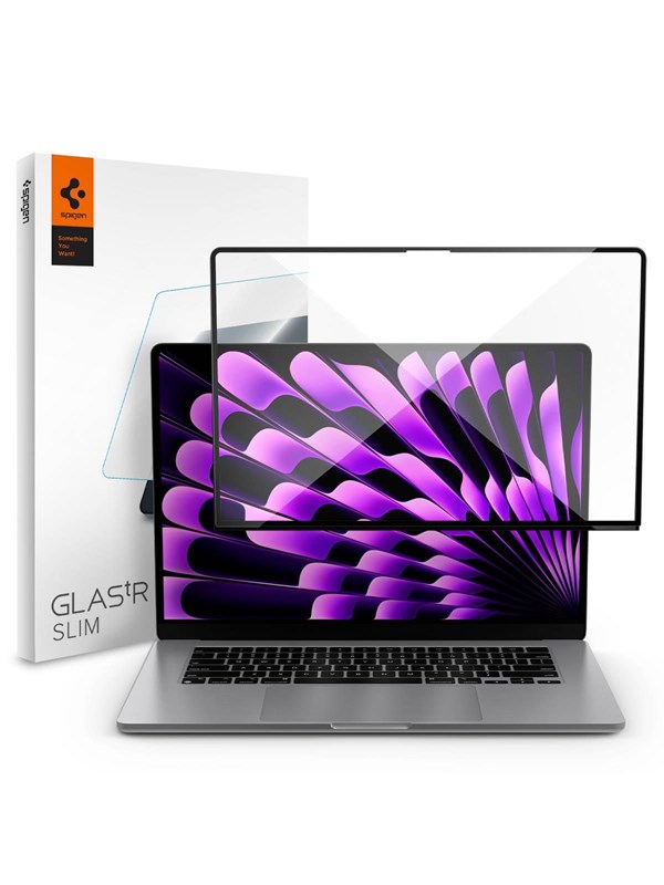 Spigen Glass tR SLIM 1 Pack - MacBook Air 15" M4/M3/M2