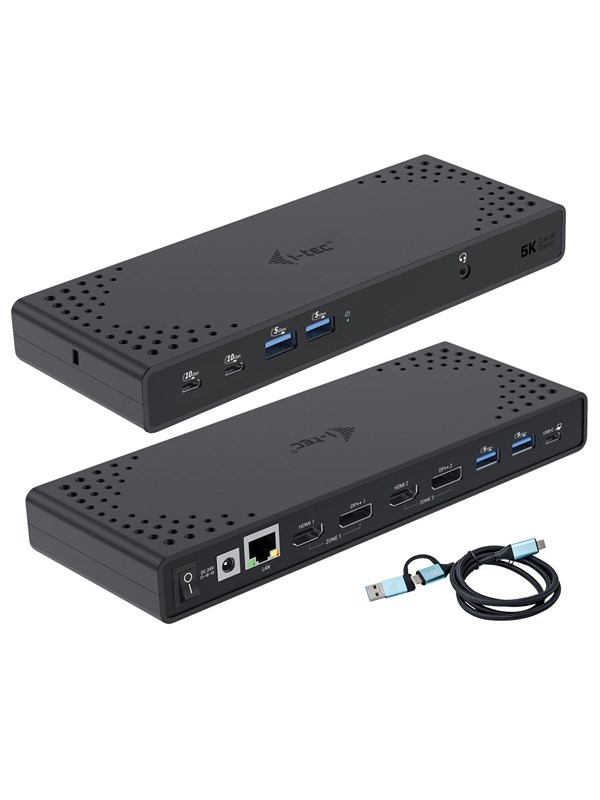 I-Tec Dockingstation - USB-C TB3/4 - 2-Port HDMI - 2-Port DP++