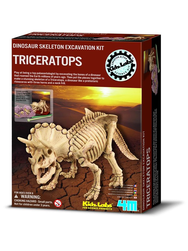 4M Kidz Labs/Dig a triceratops skeleton