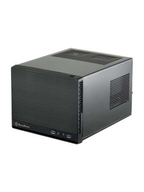 SilverStone SUGO 13 - Kabinett - Desktop - Svart