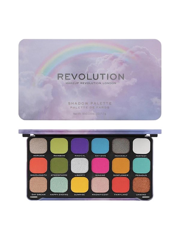 Makeup Revolution Eyeshadow Palette 19.8 g.- Rainbow