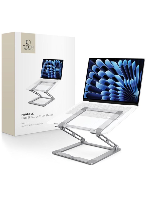 Tech-Protect ULS400 Universal Laptop Fold-Out Stand up to 17" - Grey