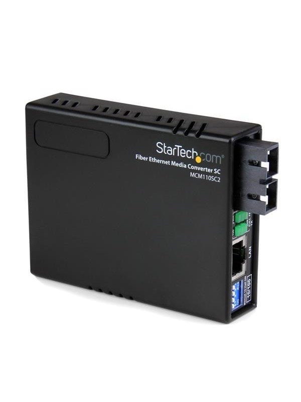 StarTech.com 10/100 Multi Mode Fiber Ethernet Media Converter SC 2 km
