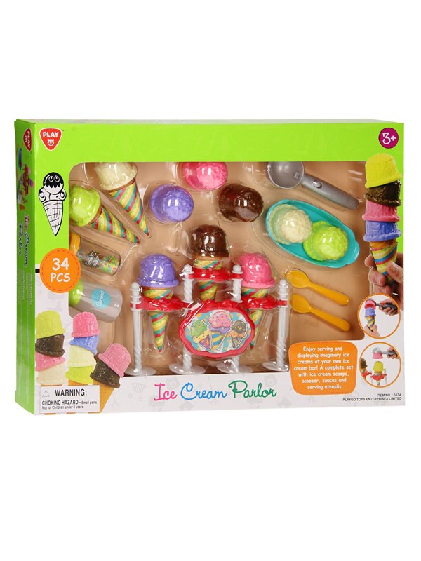 PLAY - Ice Cream Set 34pcs.