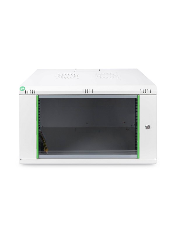 DIGITUS DN-19 07-U-EC 7U Wall Mount Cabinet 389x600x450mm color Grey RAL7035