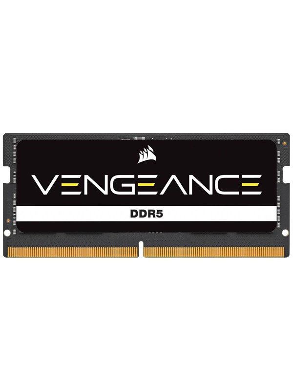 Corsair Vengeance SODIMM DDR5-4800 - 8GB - CL40 - Single Channel (1 pcs) - Intel XMP - Svart