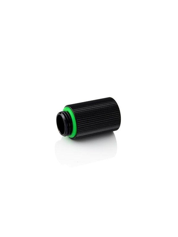 Bitspower G1/4" IG1/4" Extender Fitting - 25MM (Glorious Black) (2 PCS )