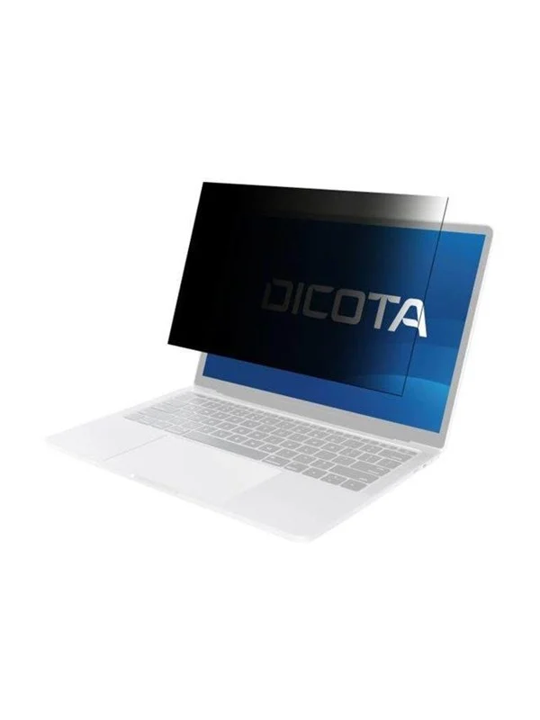 Dicota 2-Way Magnetic Personvernskjermfilter for Laptop 13.3" (16:9) | Svart