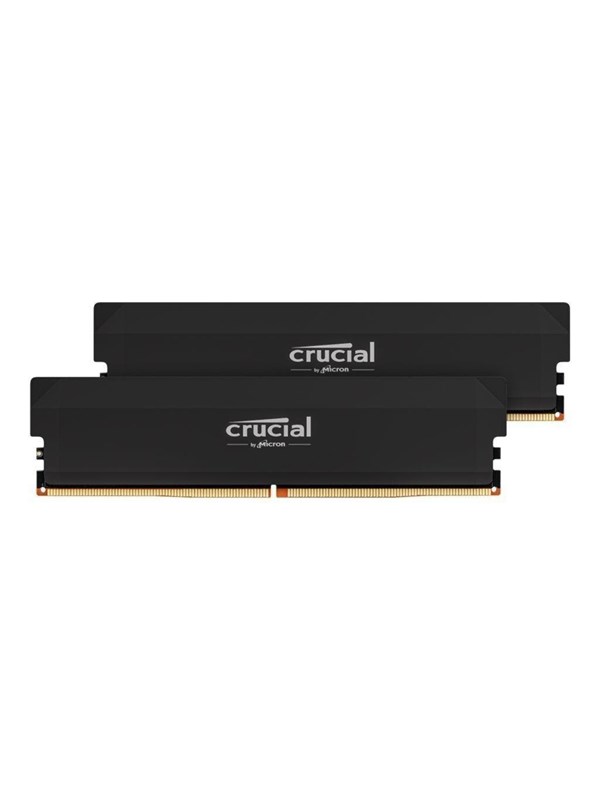 Crucial PRO Overclocking DDR5-6400 - 64GB - CL40 - Dual Channel (2 pcs) - AMD EXPO & Intel XMP - Svart