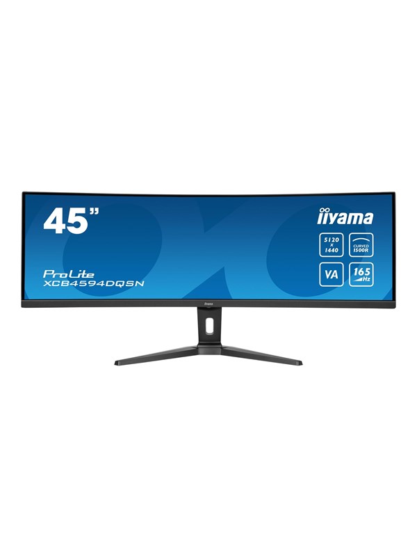 45" iiyama ProLite XCB4594DQSN-B1 - 5120x1440 - 165Hz - VA - 90W USB-C - KVM switch