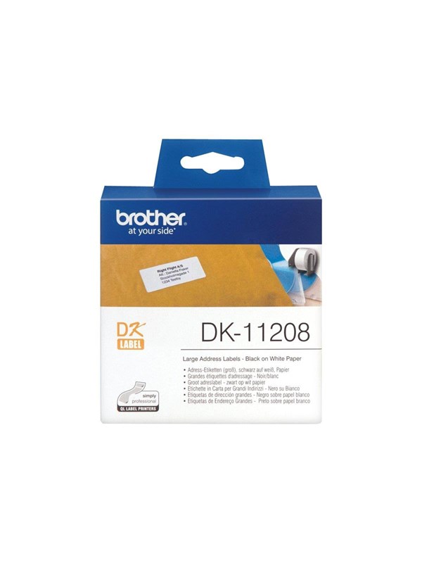 Brother DK-11208 - Adress label