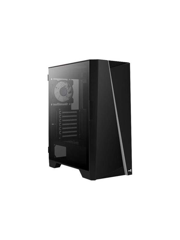AeroCool Mirage-G-BK-v1 - MDT - ATX - Kabinett - Tower - Svart