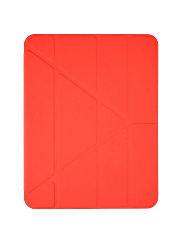Pomologic - BookFold Clear for iPad Pro 11 M4/M5 Clear/Red