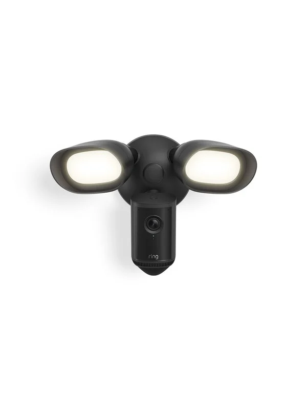Ring Floodlight Camera Pro - Retinal 4K - Black