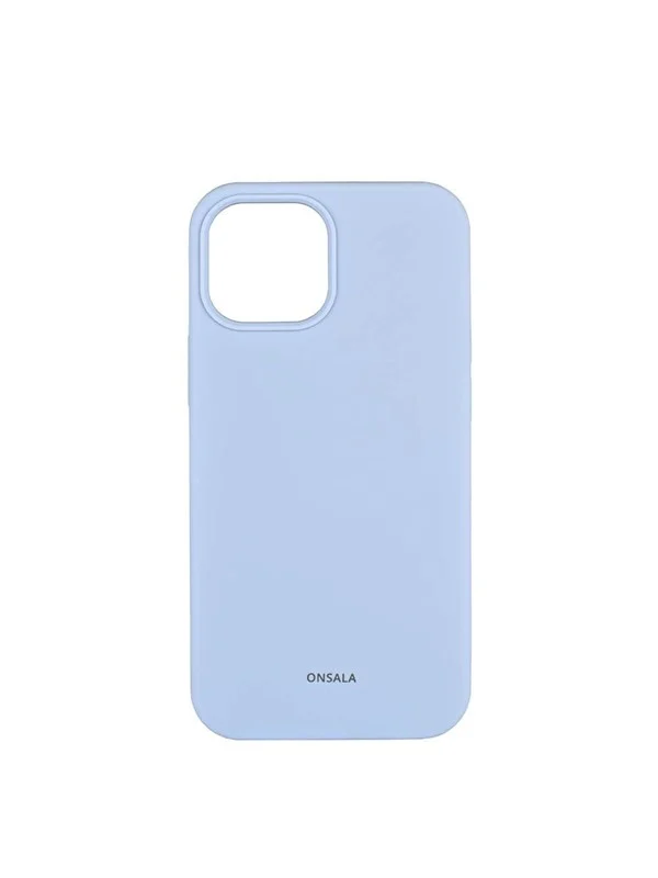 ONSALA Phone Case Silicone Light Blue - iPhone 13 Mini
