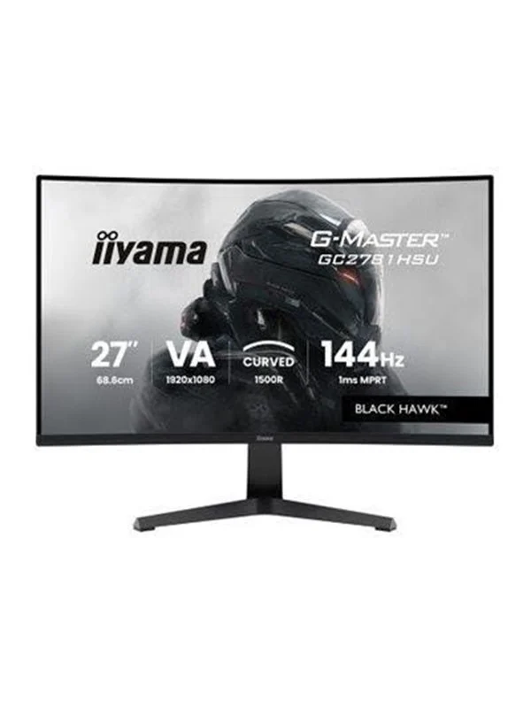 27" iiyama G-MASTER Black Hawk GC2781HSU-B1 - LED monitor - curved - Full HD (1080p) - 27"