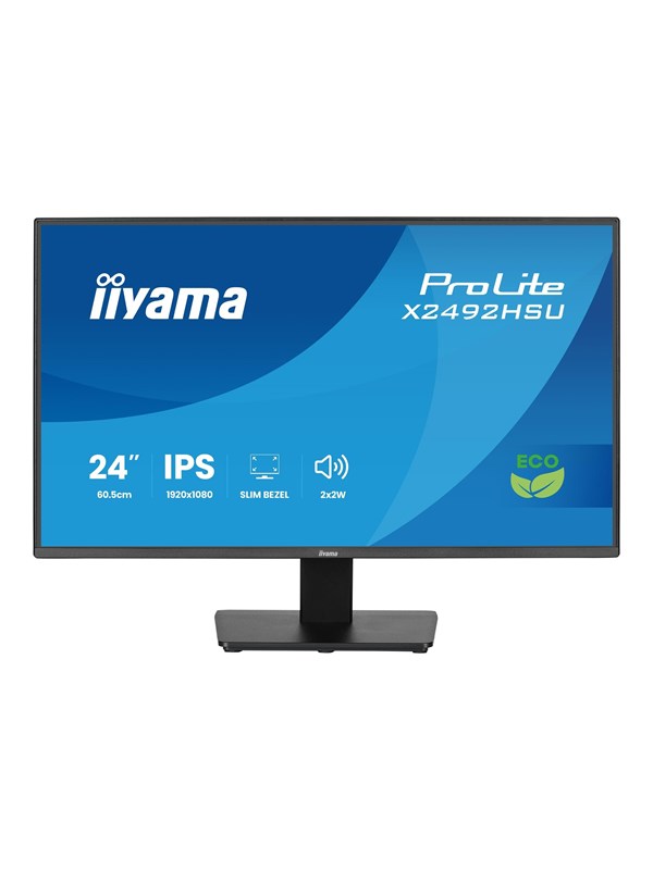 24" iiyama ProLite X2492HSU-B1 - LED monitor - Full HD (1080p) - 24"