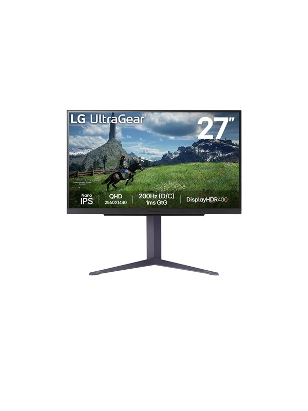27" LG UltraGear 27GS85Q-B - 2560x1440 (QHD) - 180Hz - IPS