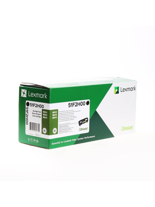 Lexmark 51F2H00 / 512H Black Return Program Toner
