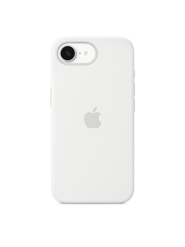 Apple iPhone 16e Silicone Case - White