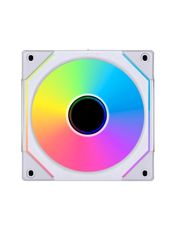 Lian Li UNI FAN SL-INF 120 White - Kabinettvifte - 120mm - Hvit med RGB-lys - 29 dBA