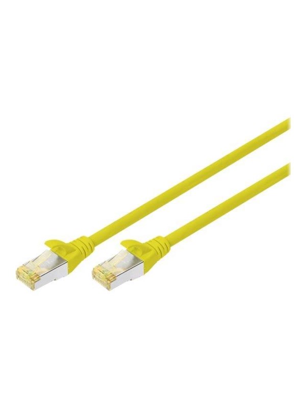DIGITUS patch cable - 3 m - yellow - Gul - 3m