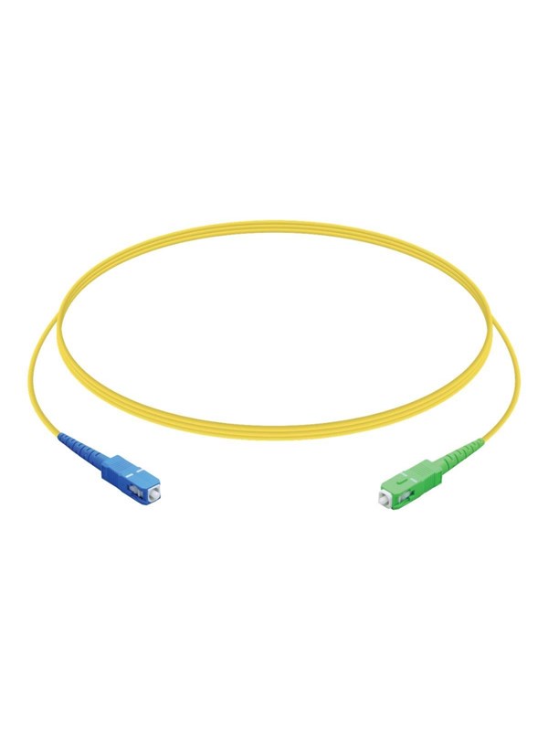 Ubiquiti Fiber PatchCord Cable UPC/APC 1.5 Meter - Gul - 1m