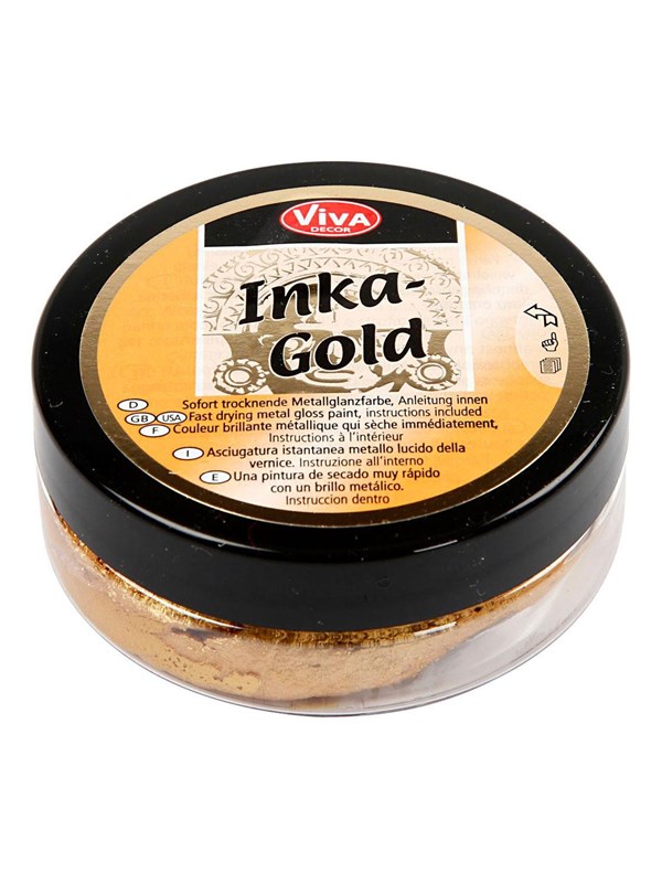Creativ Company - Inka-Gold Gloss Wax - Gold 50ml