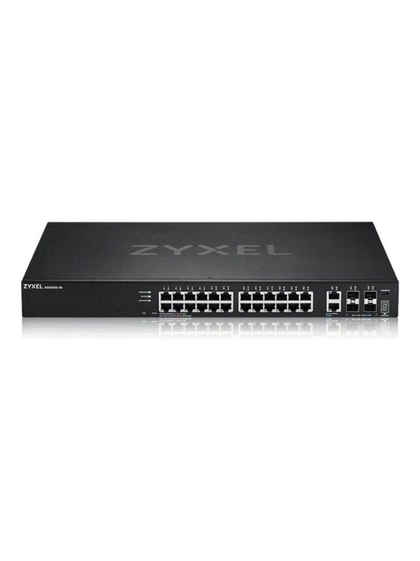 ZyXEL XGS2220 Series XGS2220-30 - switch - L3 access NebulaFLEX Cloud - 24 ports - Managed - rack-mountable