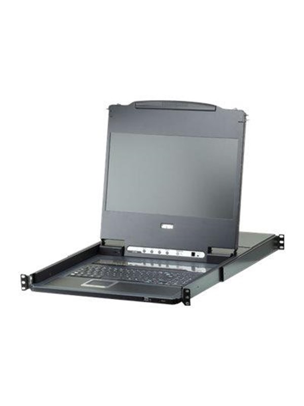 17" ATEN KONSOLA LCD 17.3 CL6708MW-ATA-AG 8-PORTOWA D