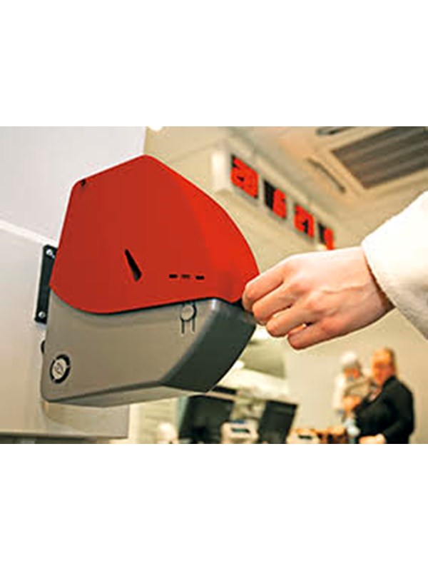 METO Turn-O-Matic beslag til billettdispenser D90