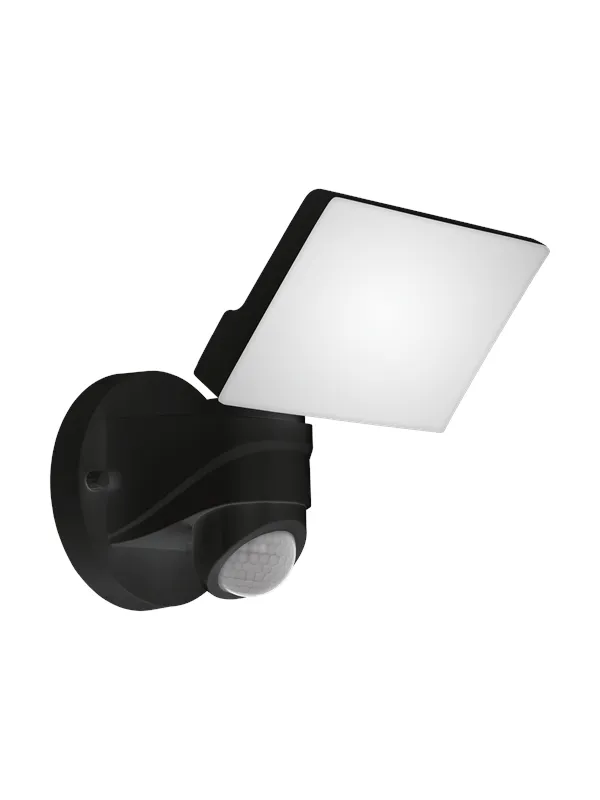 EGLO PAGINO outdoor wall lamp with sensor black
