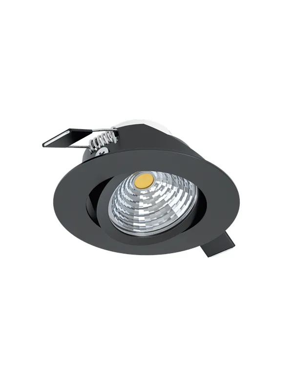 EGLO SALICETO recessed spotlight LED 6W 2700K black