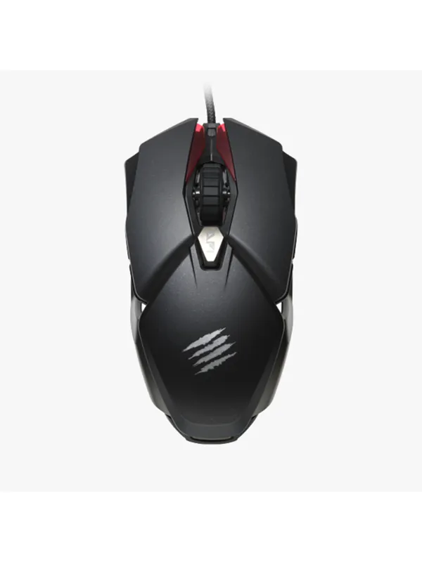 Mad Catz B.A.T. 6+ Performance Ambidextrous spillmus - Gaming mus - Optisk - 10 - Svart