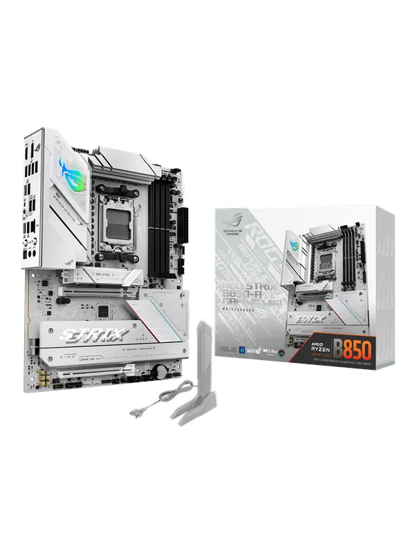ASUS ROG STRIX B850-A GAMING WIFI Hovedkort - AMD B850 - AMD AM5 socket - DDR5 RAM - ATX
