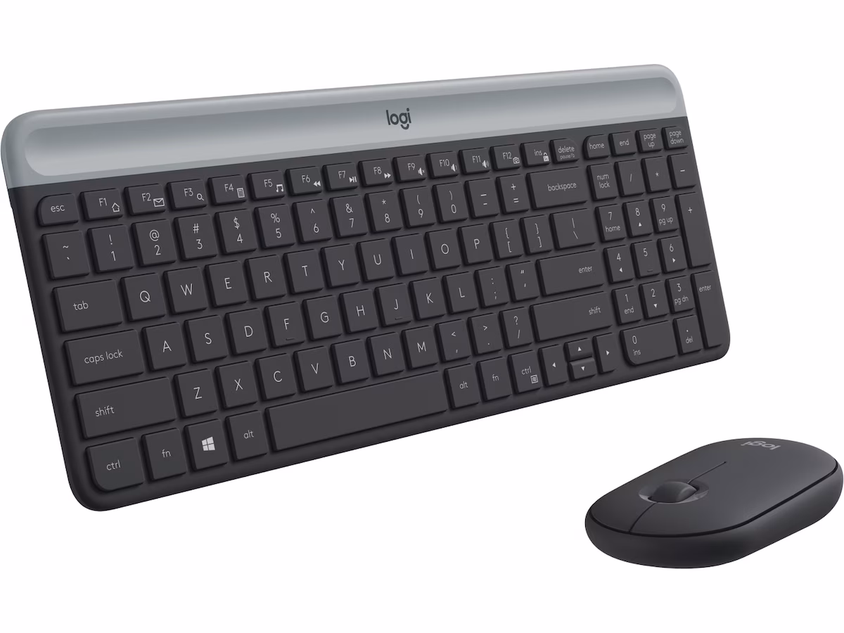 Logitech MK470 Slim Trådløs Kombo