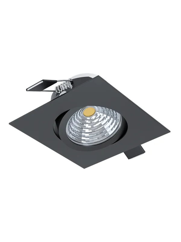 EGLO SALICETO recessed spotlight LED 6W 2700K black