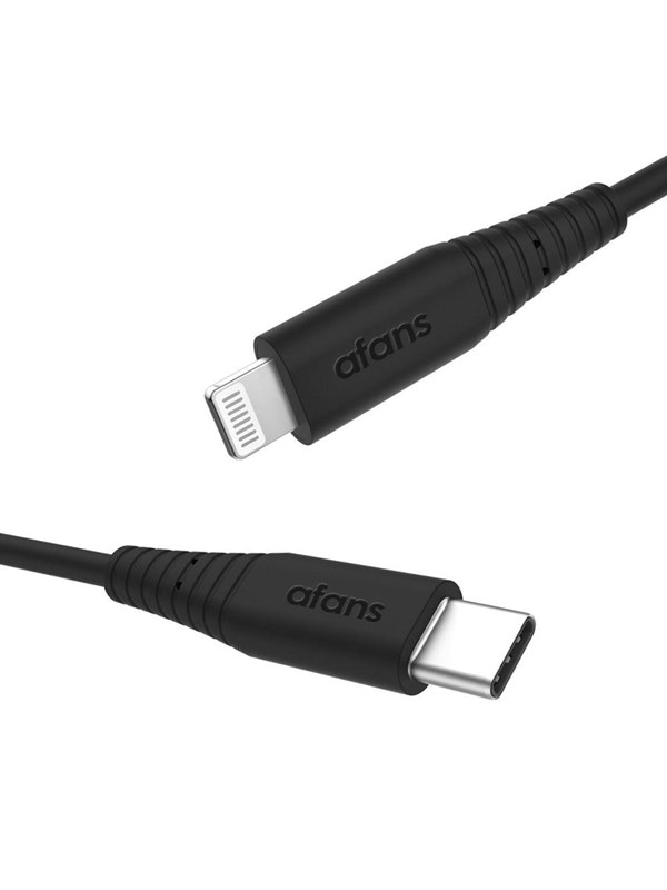 Zikko afans USB-C to MFi Lightning 1.5m cable Black