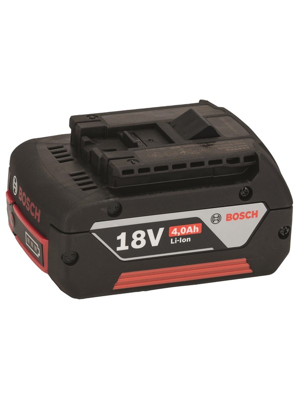 Bosch 18 V-innstikkbatteri Heavy Duty (HD), 4,0 Ah, Li-ion, GBA M-C