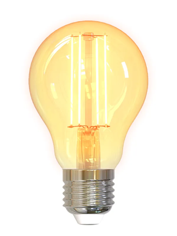 Deltaco LED dekorpære, E27, 5,5W, 470lm, WiFi 2.4GHz, dimbar, hvit