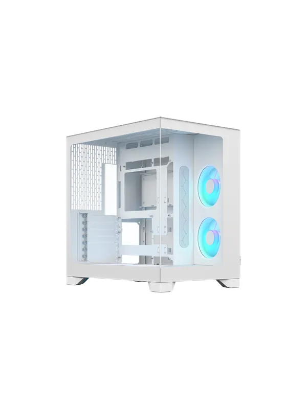 Fractal Design Pop 2 Vision White RGB - Kabinett - Miditower - Hvit
