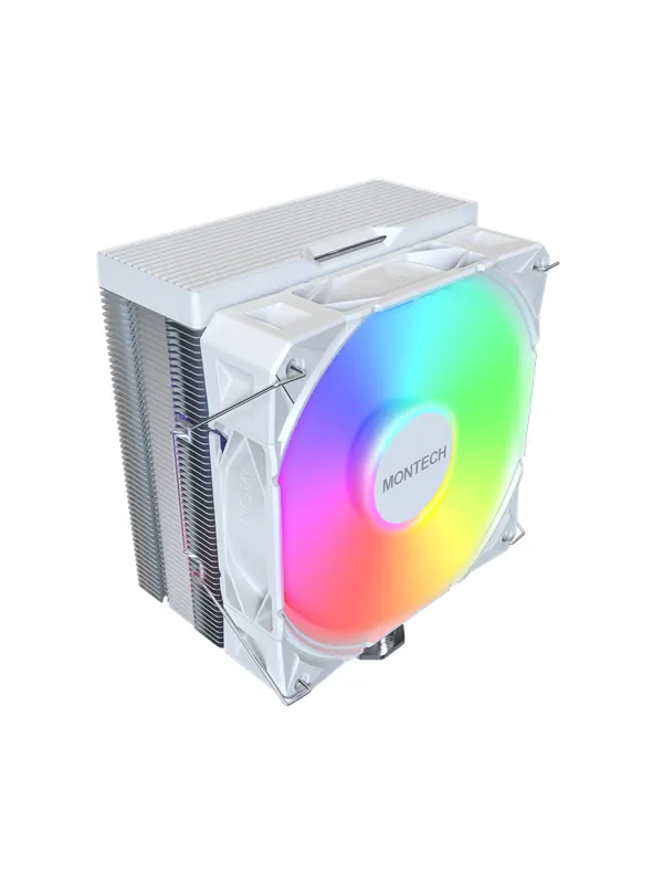 Montech NX400 ARGB - White - CPU Luftkjøler - Max 35 dBA