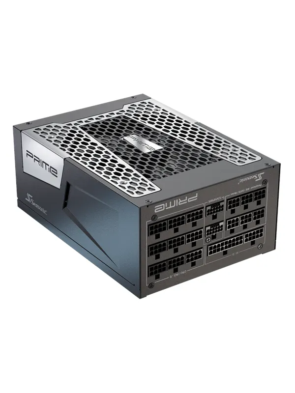 Seasonic Prime TX 1600 Strømforsyning (PSU) - 1600 Watt - 135 mm - ATX 3.1 - 80 Plus Titanium sertifisert