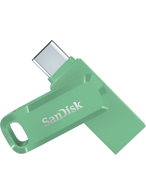 SANDISK Ultra Dual Drive Go - Absintgrønn - 256GB - Minnepenn